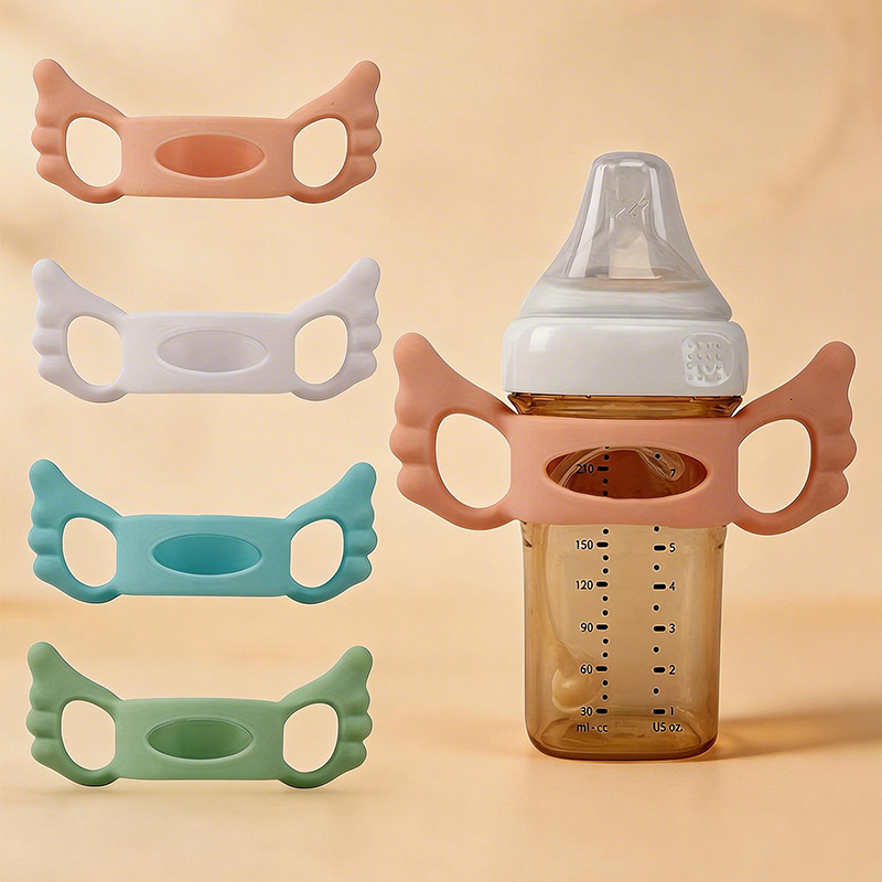 Baby Food Dispensing Spoon - 2 szt. (Kolor losowy) Silikonowe nakładki