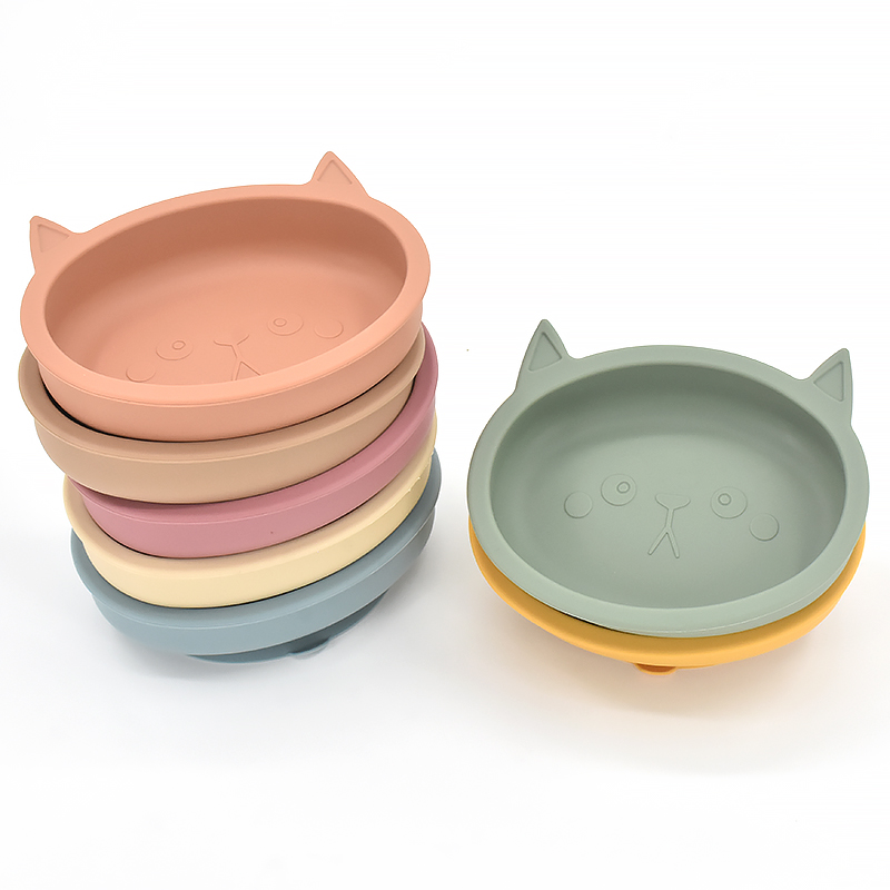 Baby Food Diary - Silikonowa miska do karmienia dla dzieci