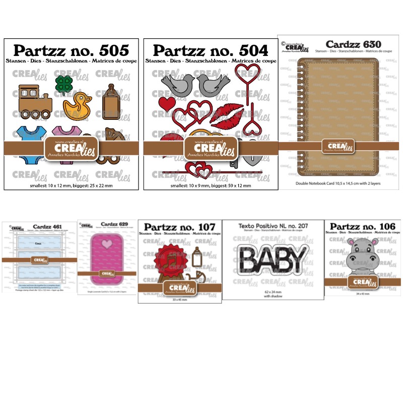 Baby Food Diary - Chłopiec Kwadrat Dziecko Poczta Chmura Wykrojniki