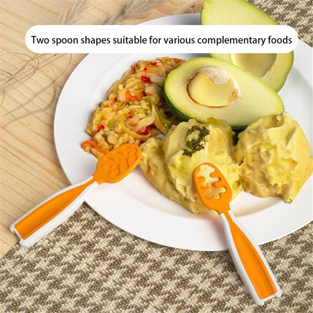 Baby Food For 6 Months - Zestaw łyżeczek do samodzielnego karmienia dla