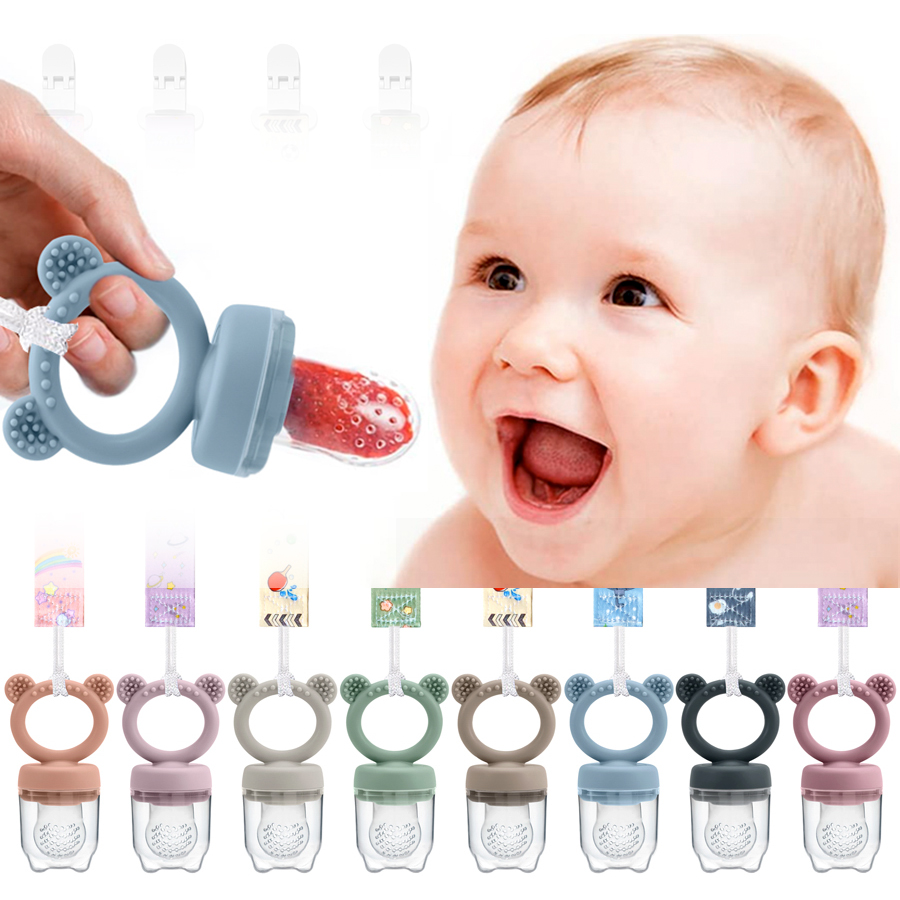Baby Food For 6 Months - Silikonowy gryzak dla niemowląt podajnik owoców
