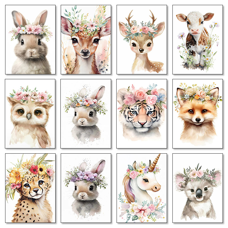 Baby Food Oil - Baby Bear Bunny Deer Raccoon Owl