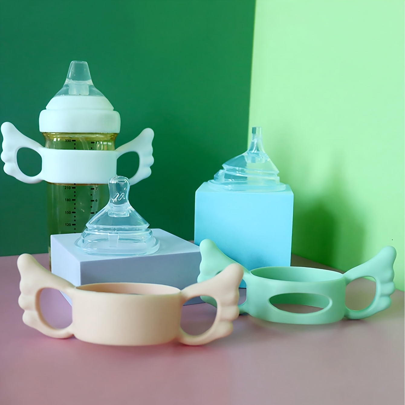2 szt. (Kolor losowy) Silikono – Baby Food Dispensing Spoon recenzja i cena