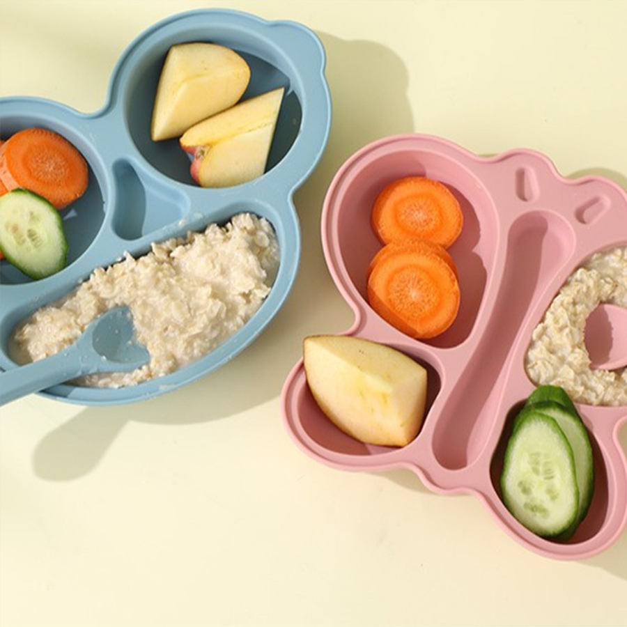 2 szt. Silikonowy talerzyk dla – Baby Food Diary recenzja i cena