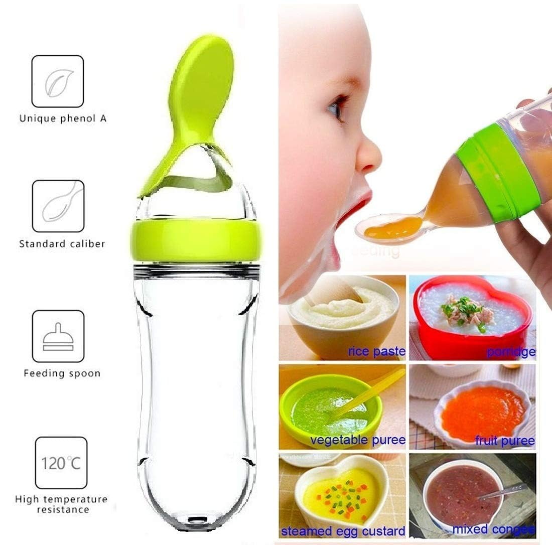 Wyciskanie butelka do karmieni – Baby Food Dispensing Spoon recenzja i cena