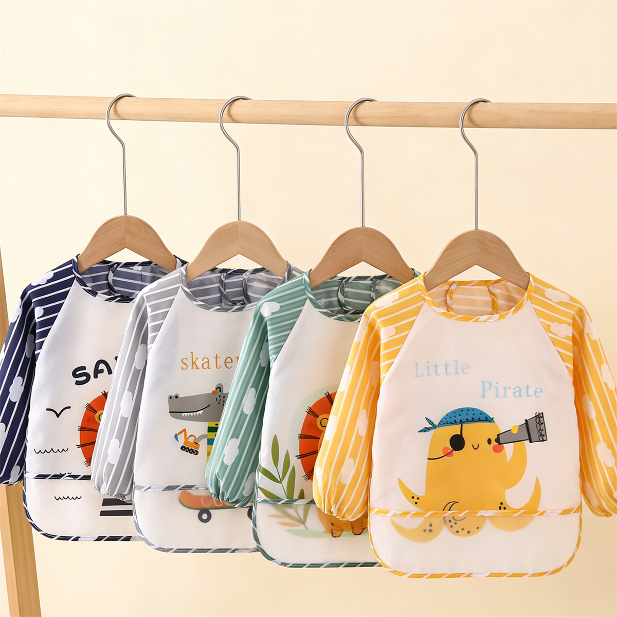 2 szt. Wodoodporne śliniaki z  – Baby Food Kit recenzja i cena