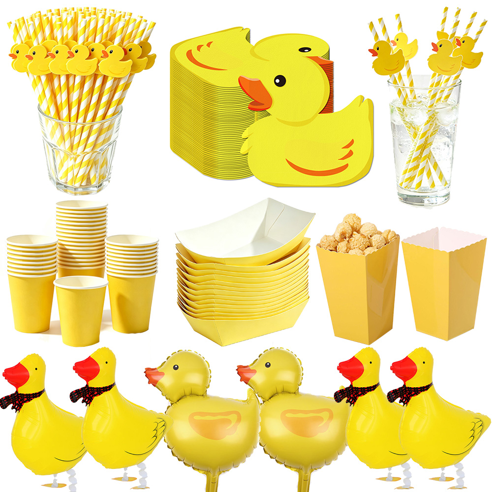 Serwetki z żółtą kaczką z kres – Baby Food Yellow recenzja i cena
