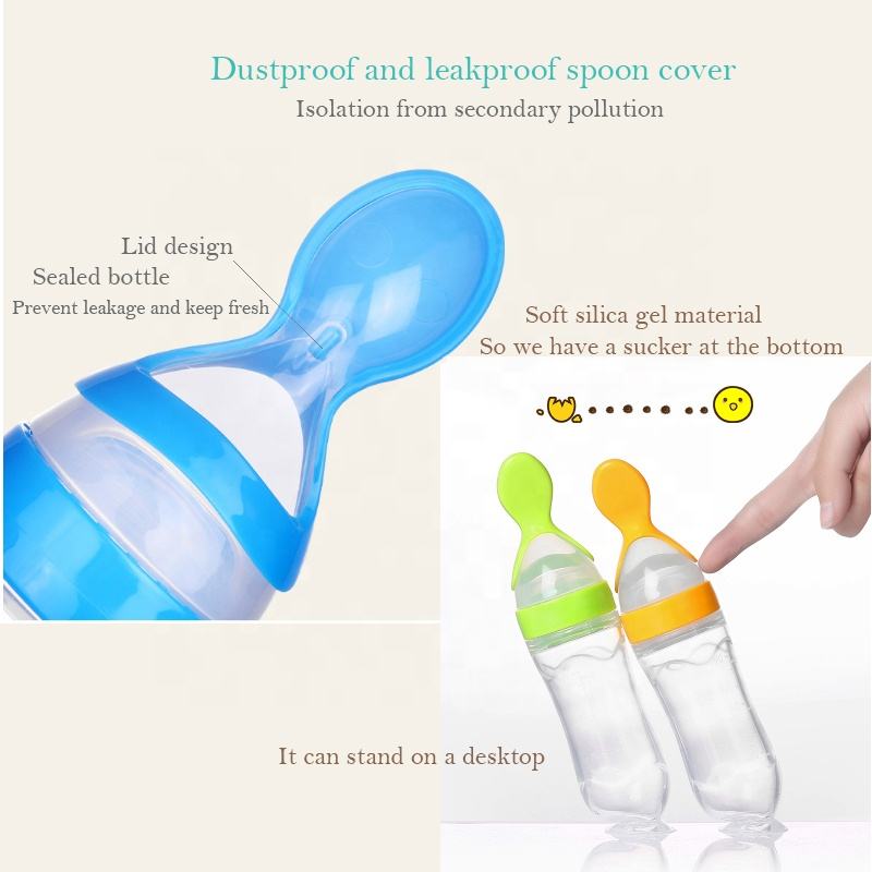 Popularna butelka silikonowa d – Baby Food Dispensing Spoon recenzja i cena