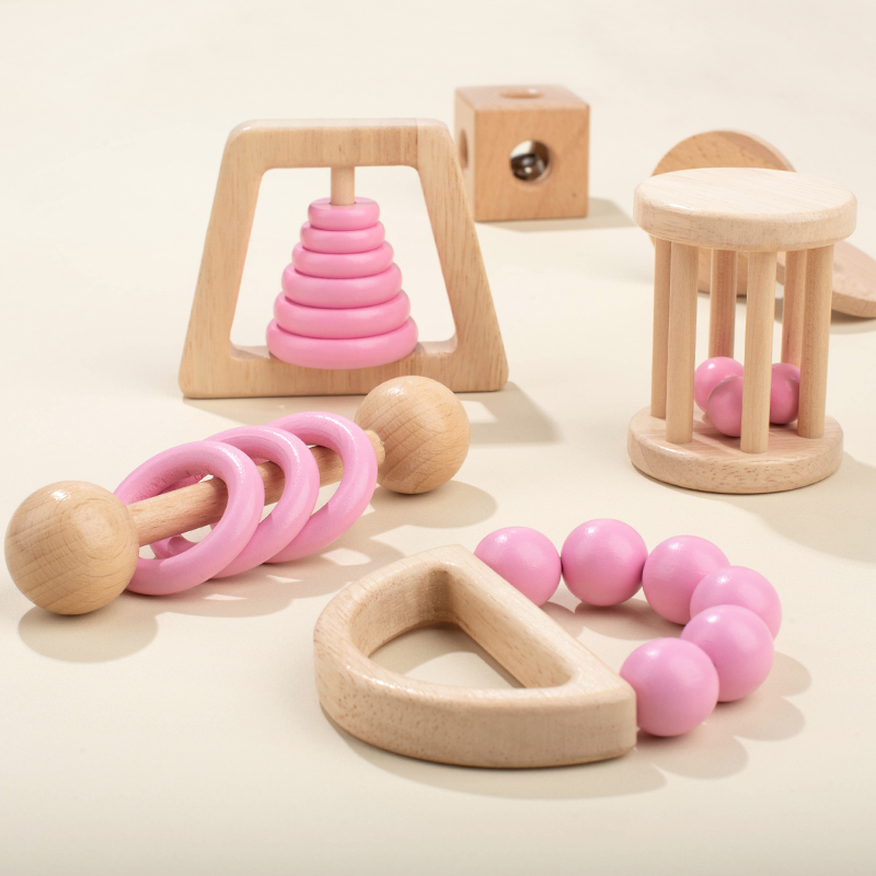 Zestaw drewnianych zabawek Mon – Dry Food Baby recenzja i cena