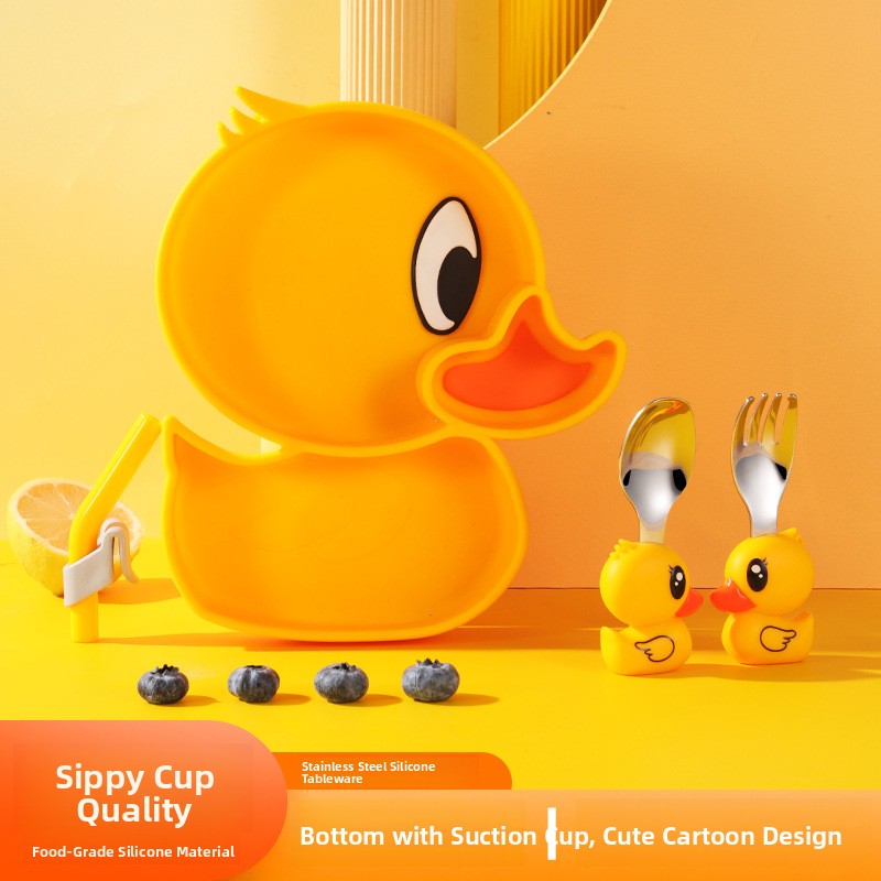 Żółta Kaczuszka Silikonowo-Sta – Baby Food Yellow recenzja i cena