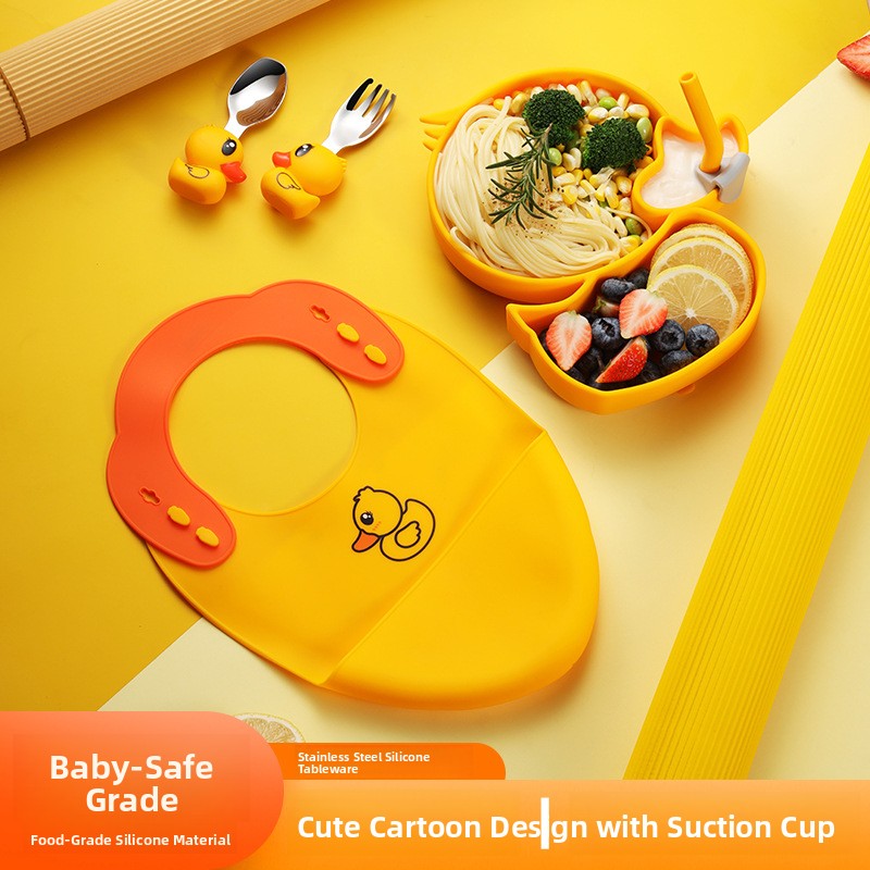Żółta Kaczuszka Silikonowo-Sta – Baby Food Yellow recenzja i cena