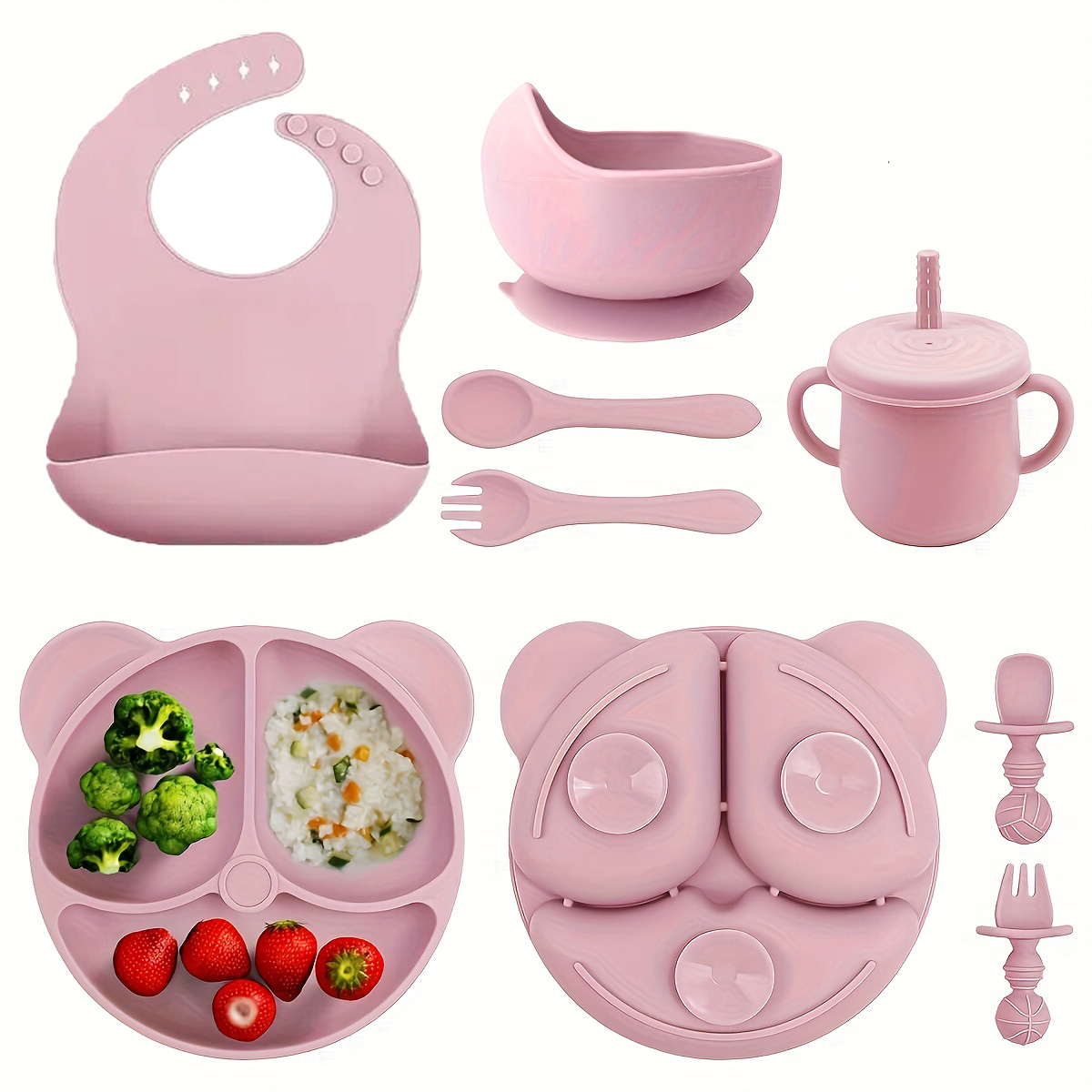 Nowy 8-częściowy silikonowy ze – Baby Food Little Spoon recenzja i cena