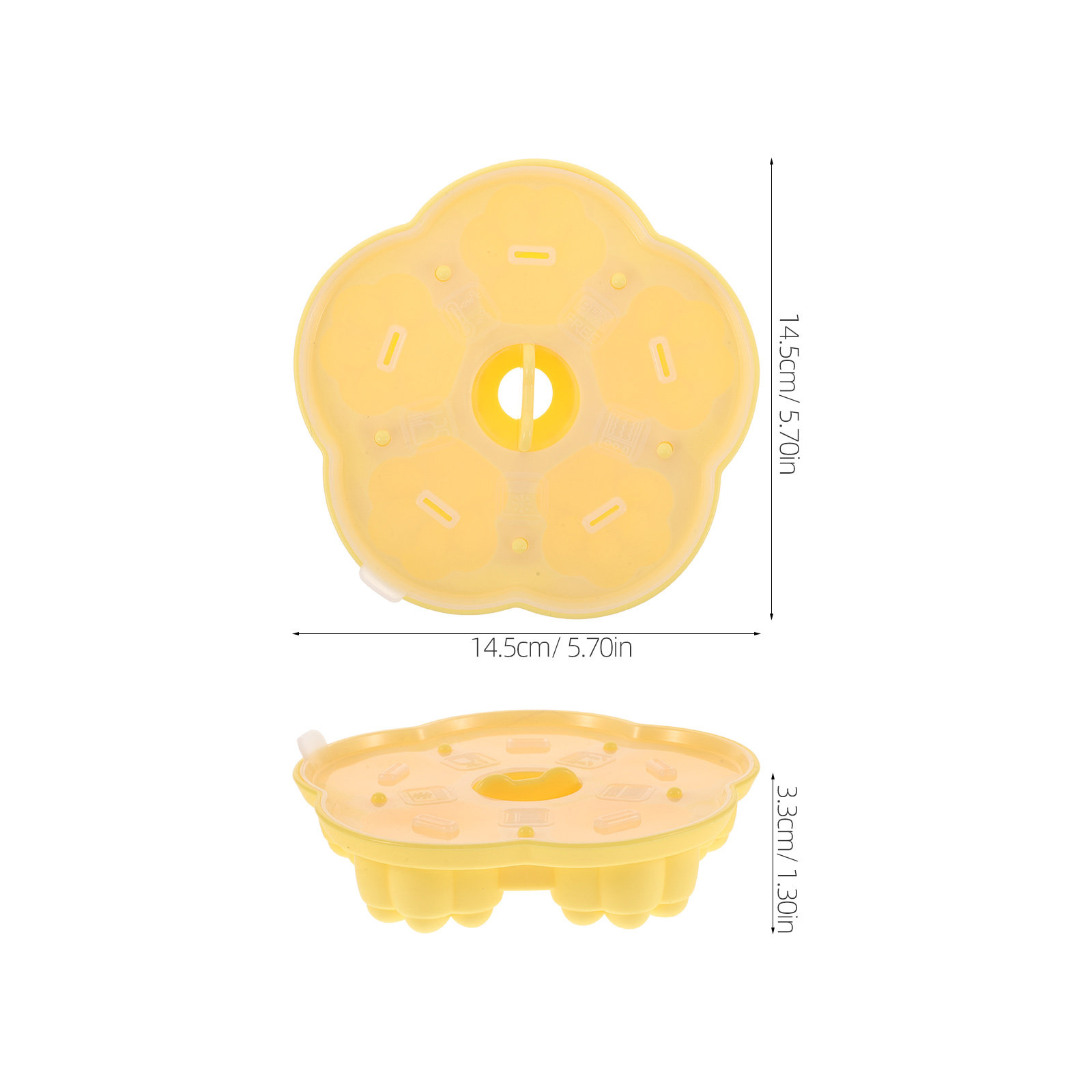 Silikonowe formy do żywności d – Baby Food Yellow recenzja i cena