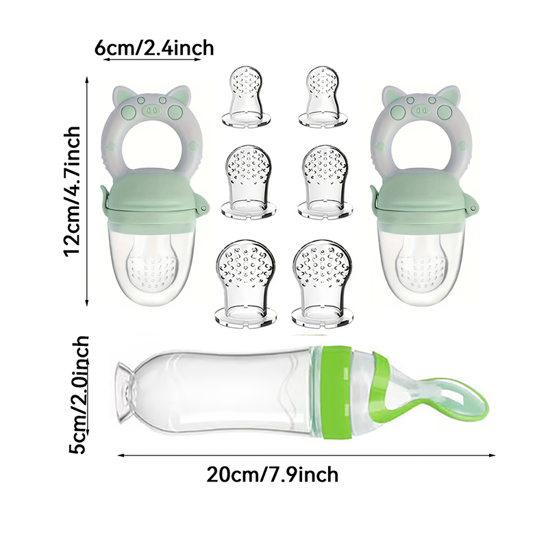 9 szt. Sztućców do karmienia:  – Baby Food Dispensing Spoon recenzja i cena
