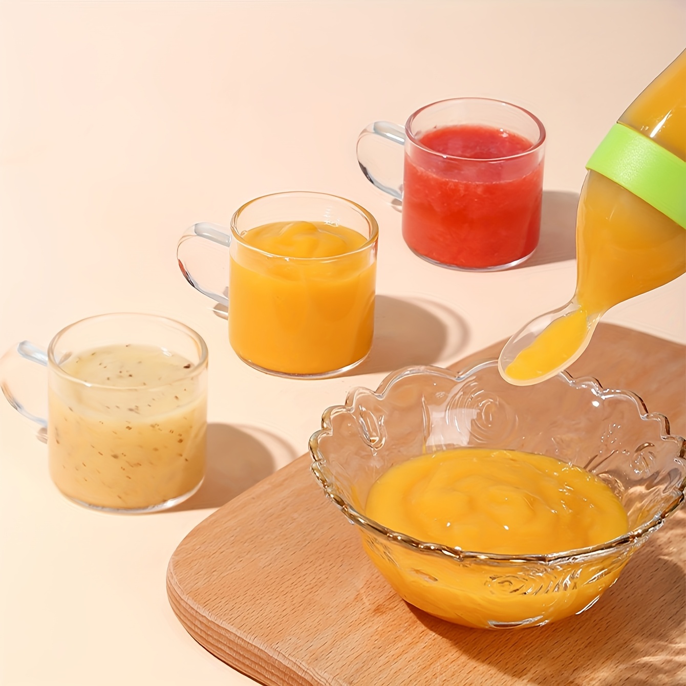 9 szt. Sztućców do karmienia:  – Baby Food Dispensing Spoon recenzja i cena