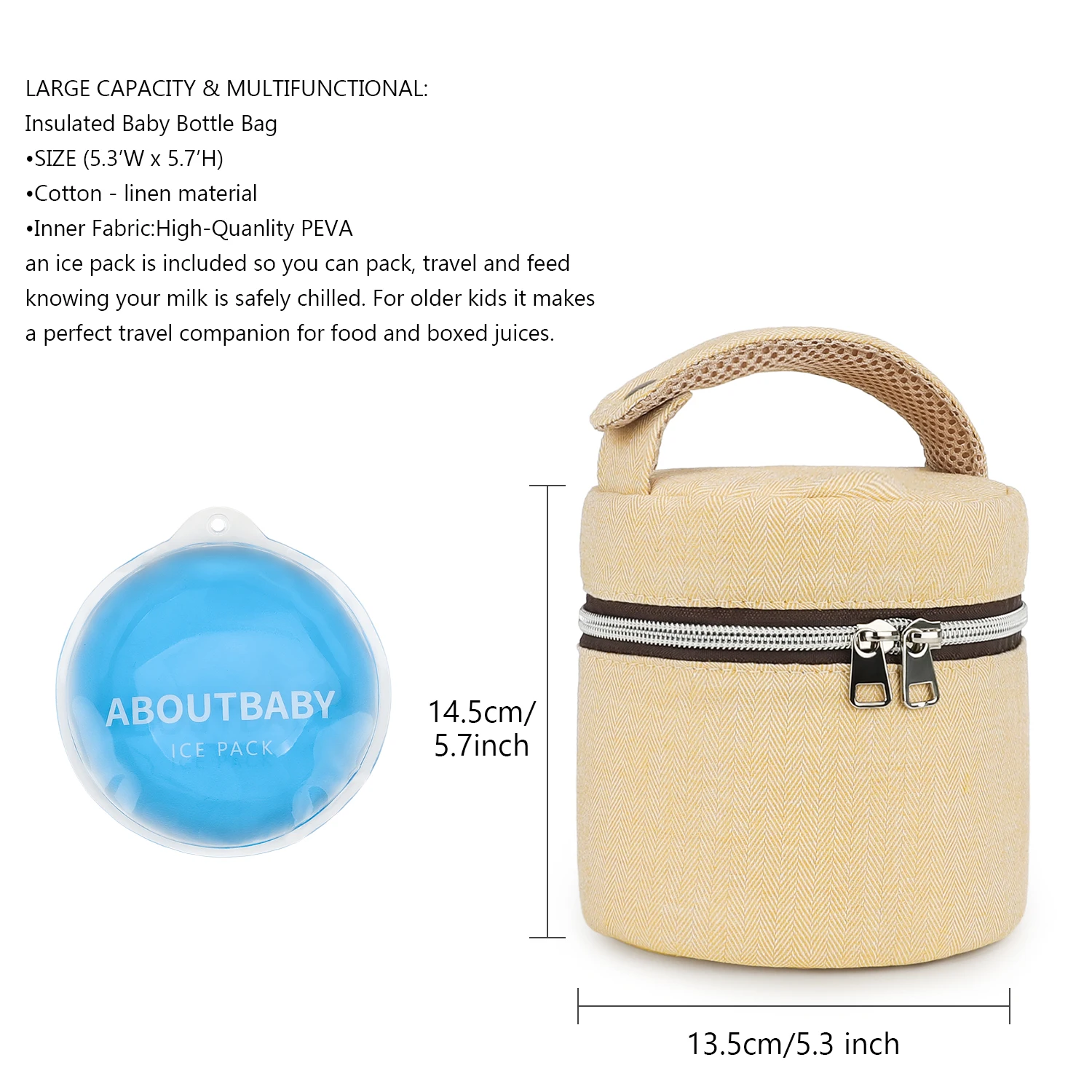 Wodoodporna torba na butelki,  – Baby Food For Travelling recenzja i cena