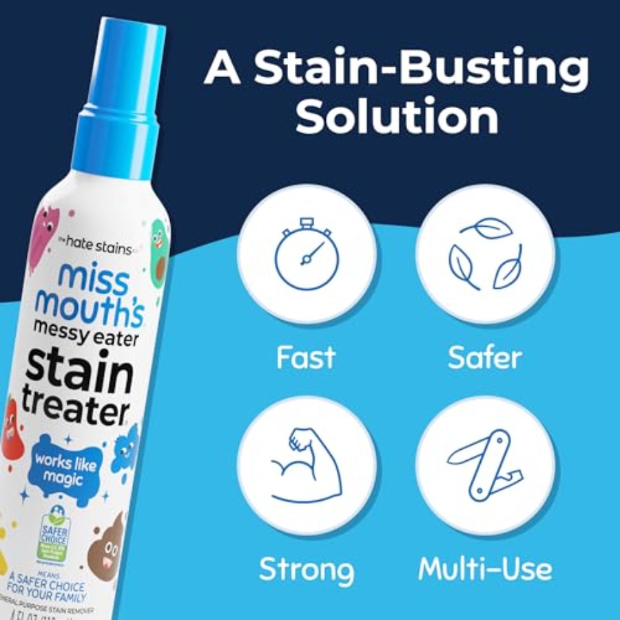 Spray do usuwania plam Miss Mo – Dry Food Baby recenzja i cena
