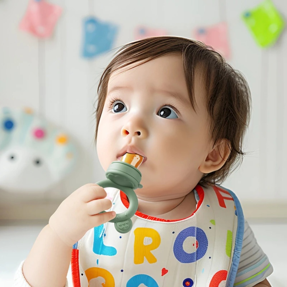 Silikonowy podajnik do owoców  – Baby Food For 6 Months recenzja i cena